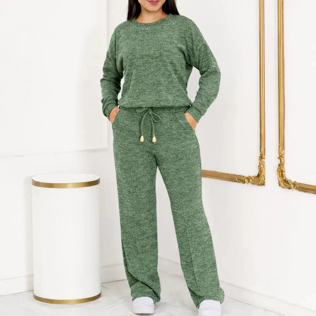Conjuntinho Paty em Modal Premium (Blusa + Calça) | OFERTA DE LANÇAMENTO