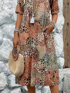 Rosalind Bloom Midi Dress