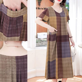Vestido Etampado Mabel - Conforto e Elegância