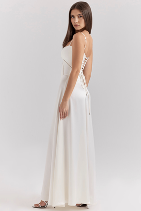Maxikleid Marielle – eleganter Bustierstil aus Polyester, edle Optik