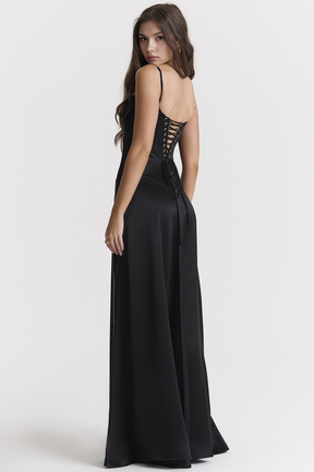 Maxikleid Marielle – eleganter Bustierstil aus Polyester, edle Optik