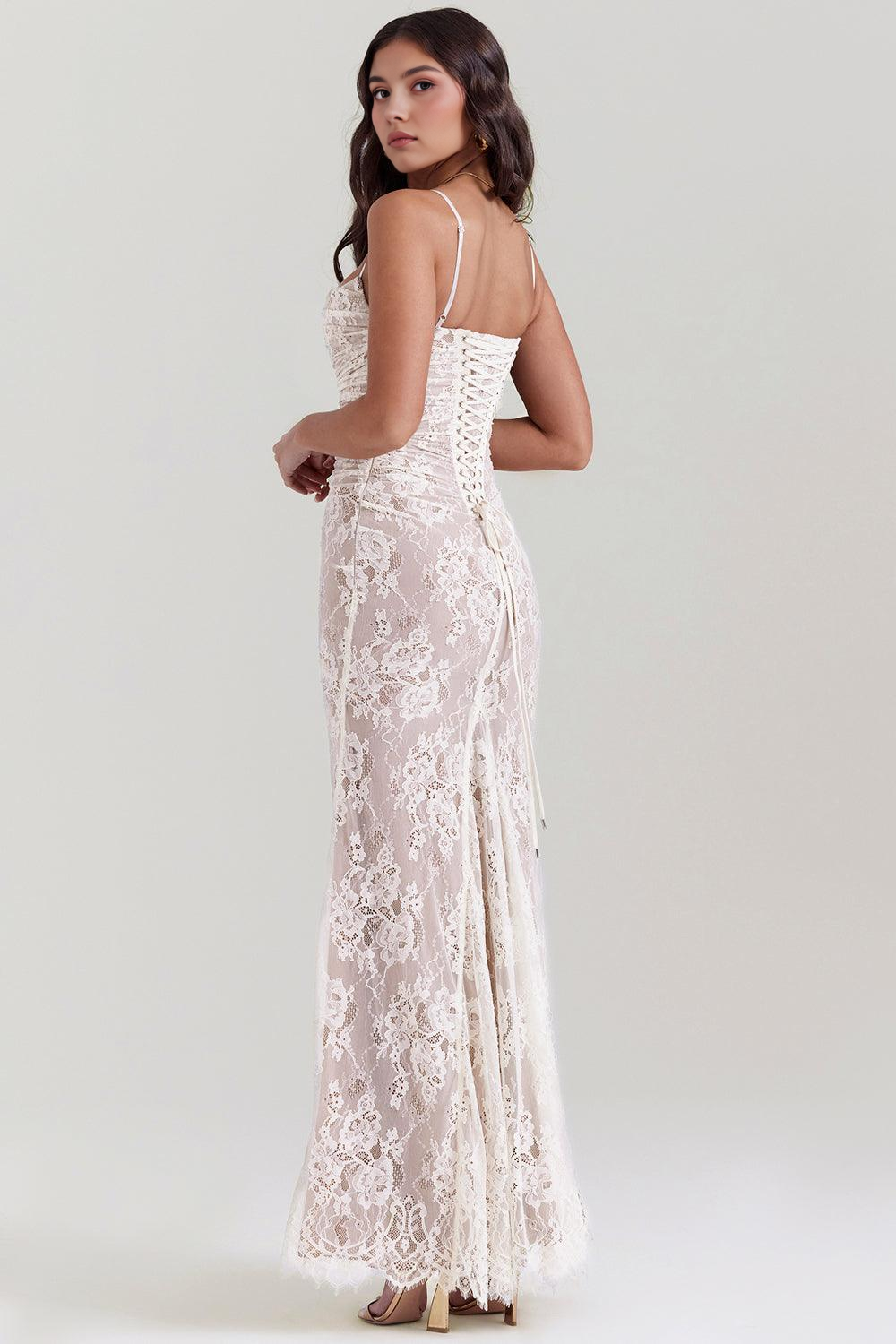 Maxikleid Nora – eleganter Bustierstil aus Polyester, luxuriöses Desig