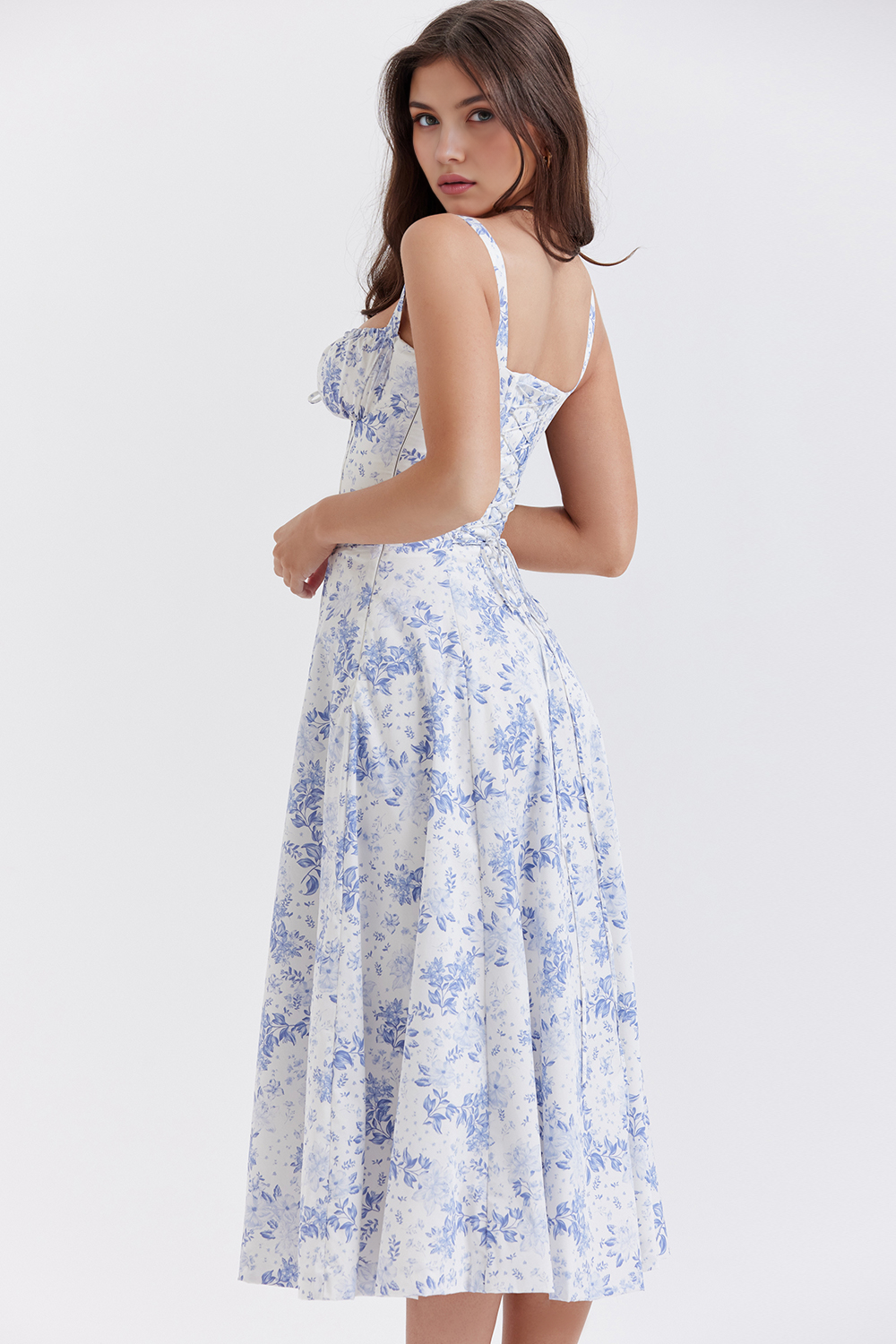 Midikleider Anna & Sophie – Klassischer Look aus Polyester | Kaufe 1, erhalte 2