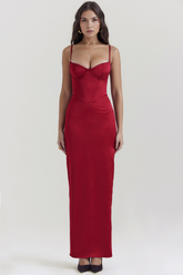 Maxikleid Alina – edles Design aus Polyester, raffinierte Länge