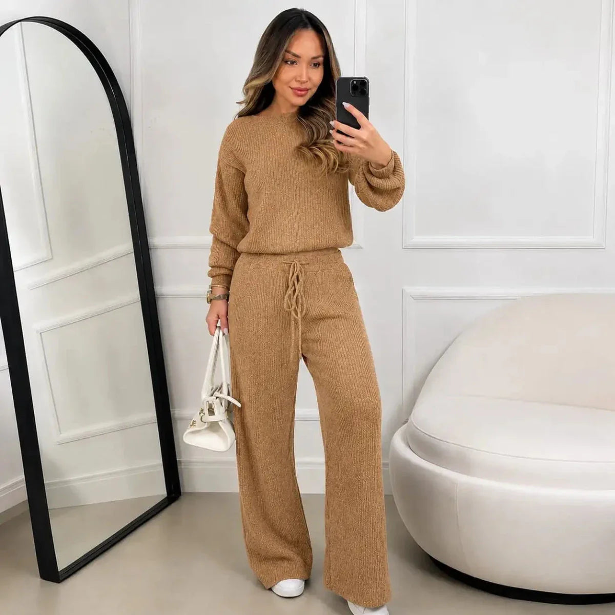 Conjunto Milena (Blusa + Calça) | PROMOÇÃO OUTONO/INVERNO