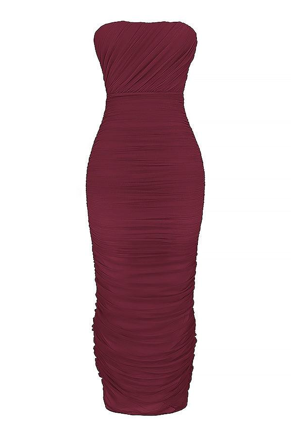 Maxikleid Amelie – klassischer Look aus Polyester, für besondere Anlässe