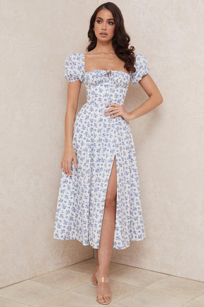 Midikleid Lina – mit Spitze aus Polyester, elegantes Design