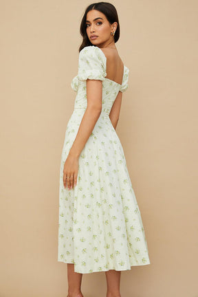 Midikleid Lina – mit Spitze aus Polyester, elegantes Design